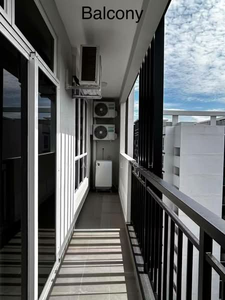 Service Residence for Rent at TRELLIS RESIDENCES - Max Loh - Balcony - PropertyGuru.com.my