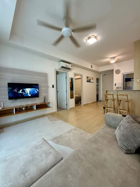 Servis Apartment untuk Disewa di MIRAI Residences - Sarah Chee - Living Room - PropertyGuru.com.my