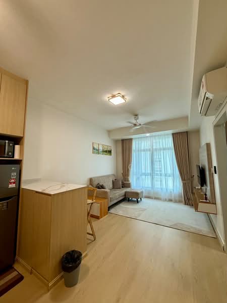 Servis Apartment untuk Disewa di MIRAI Residences - Sarah Chee - Living Room - PropertyGuru.com.my