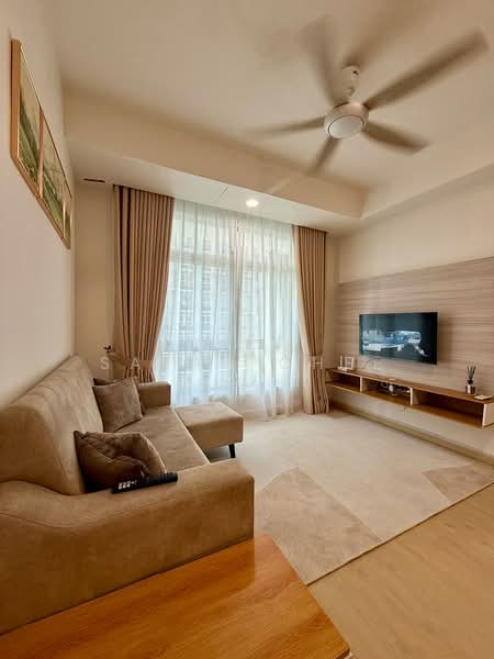 Servis Apartment untuk Disewa di MIRAI Residences - Sarah Chee - Living Room - PropertyGuru.com.my