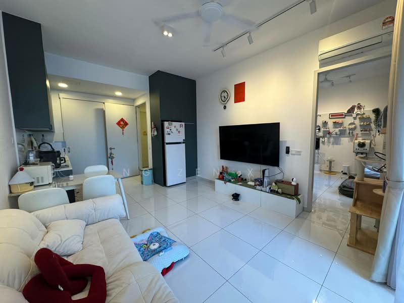 Service Residence for Sale at Sky Trees - NG ZEN XI - Living Room - PropertyGuru.com.my
