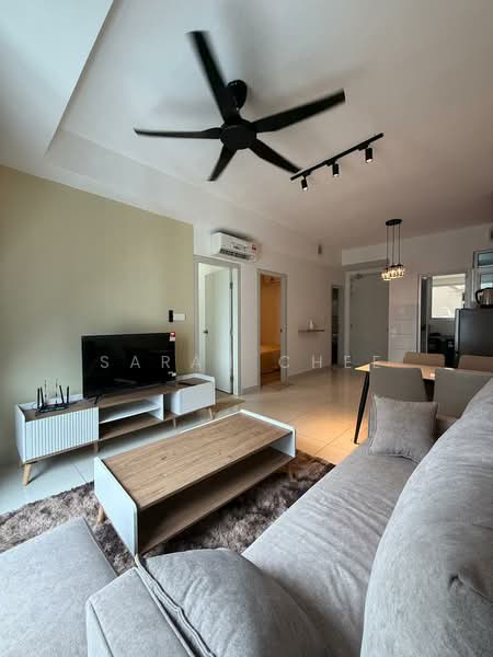 Servis Apartment untuk Disewa di MIRAI Residences - Sarah Chee - Living Room - PropertyGuru.com.my