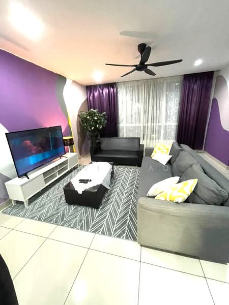 Service Residence for Rent at The Loft @ ZetaPark - David Lao - Living Room - PropertyGuru.com.my
