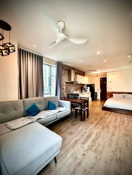 Condominium for Rent at City Residence - KK Kwok - Living Room - PropertyGuru.com.my