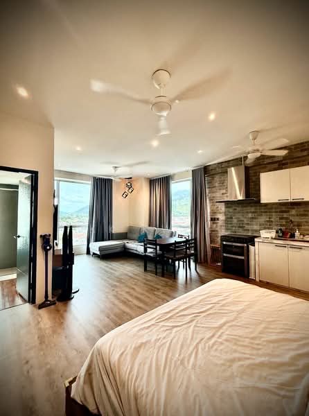 Condominium for Rent at City Residence - KK Kwok - Living Room - PropertyGuru.com.my