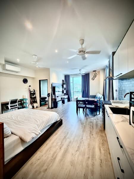 Condominium for Rent at City Residence - KK Kwok - Living Room - PropertyGuru.com.my