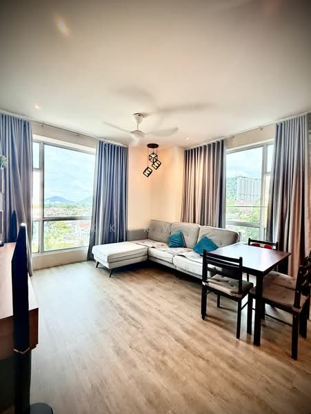 Condominium for Rent at City Residence - KK Kwok - Living Room - PropertyGuru.com.my