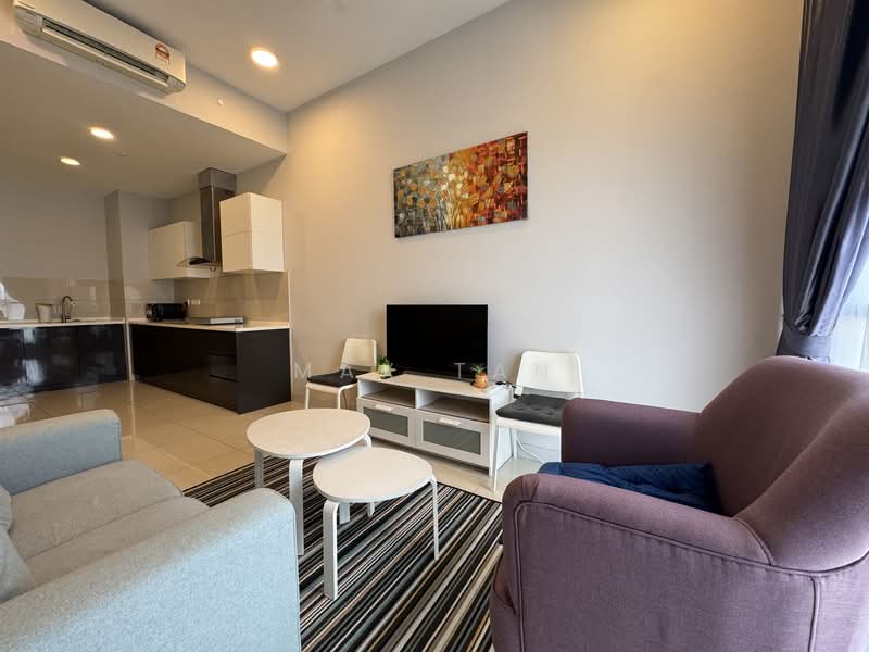 Service Residence for Rent at Tropicana Gardens - Max Tan - Living Room - PropertyGuru.com.my