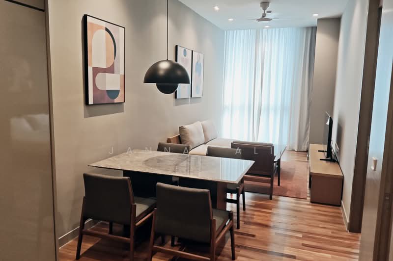 Service Residence for Rent at Conlay Signature Suites by E&O - Jannah Ali - Living Room - PropertyGuru.com.my