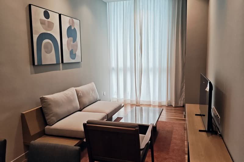 Service Residence for Rent at Conlay Signature Suites by E&O - Jannah Ali - Living Room - PropertyGuru.com.my