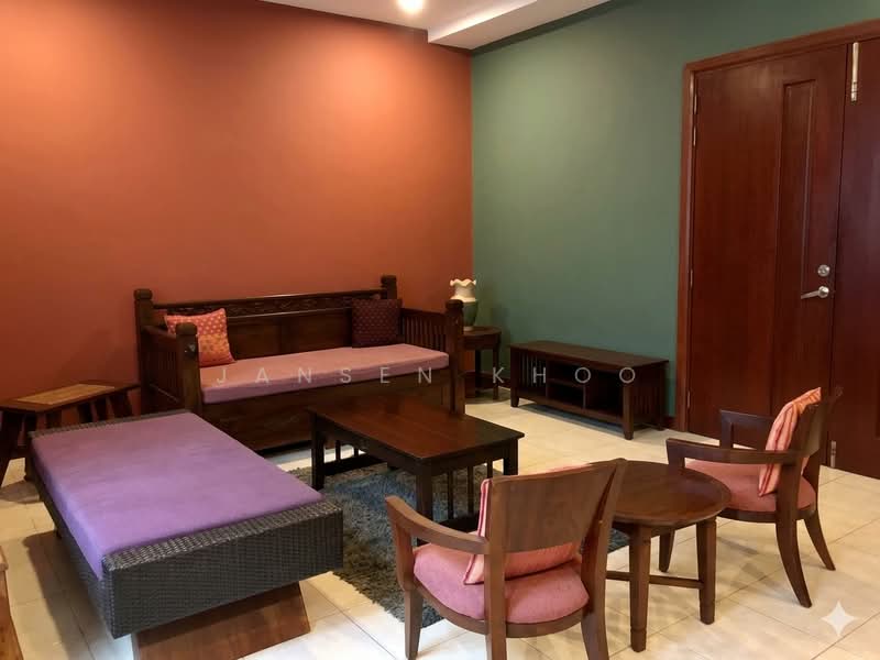 Rumah Berkembar untuk Dijual di Setia Eco Park (Setia Alam) - Jansen Khoo - Living Room - PropertyGuru.com.my