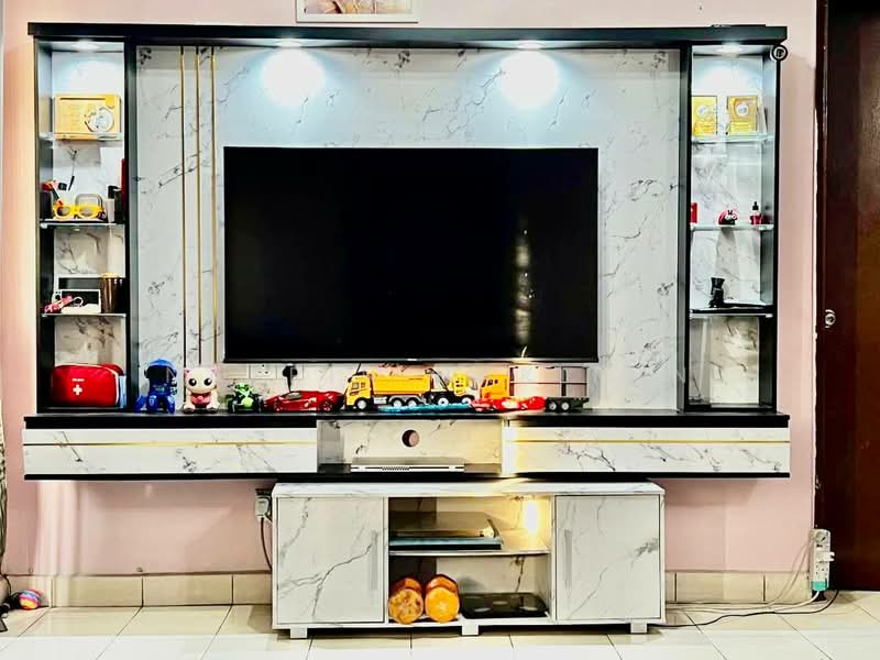 Condominium for Sale at Magna Ville - Nazrin Hakimin - Living Room - PropertyGuru.com.my