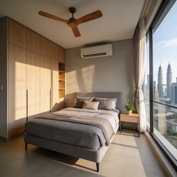 Servis Apartment untuk Dijual di Alora Residences @ Avenue 25 Subang Jaya - Peter Lau - Bedroom - PropertyGuru.com.my