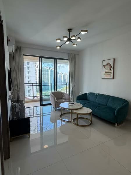 Pangsapuri untuk Disewa di Regalia Park @ Forest City - Hong Charng Lee - Living Room - PropertyGuru.com.my