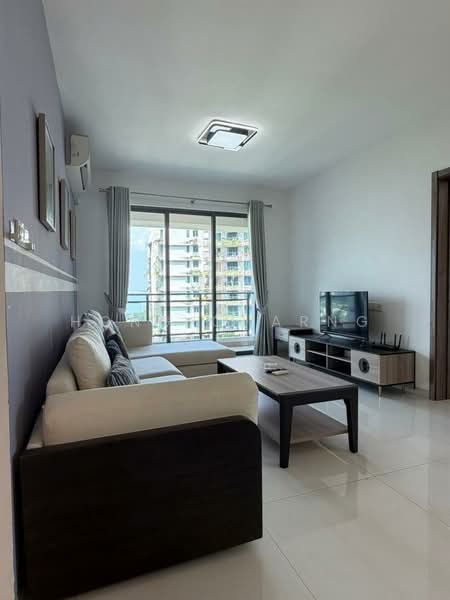 Pangsapuri untuk Disewa di Regalia Park @ Forest City - Hong Charng Lee - Living Room - PropertyGuru.com.my