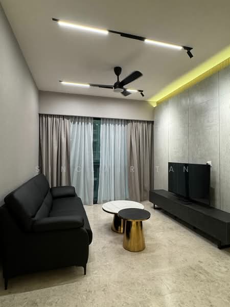 Service Residence for Rent at TRX Residences - Sinclair Tan - Living Room - PropertyGuru.com.my