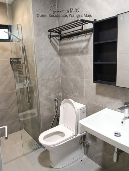 Service Residence for Rent at Quinn Residence - Chun Wei - Bathroom - PropertyGuru.com.my