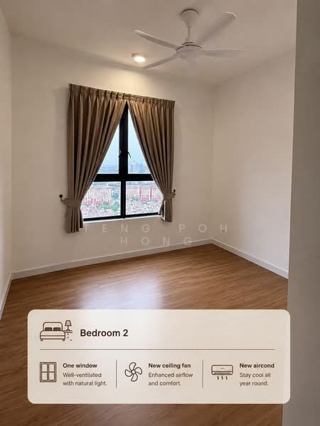 Service Residence for Rent at Helix2 @ PJ South - Teng Poh Hong - Bedroom - PropertyGuru.com.my