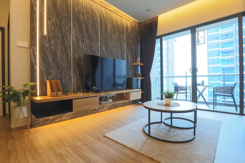 Servis Apartment untuk Disewa di Atlantis Residences (Pangsapuri Atlantis Kota Syahbandar) - Sinclair Tan - Living Room - PropertyGuru.com.my