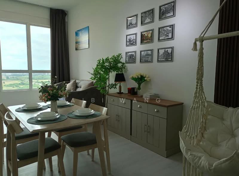 Service Residence for Rent at Amber Cove - Aibi Wang - Living Room - PropertyGuru.com.my