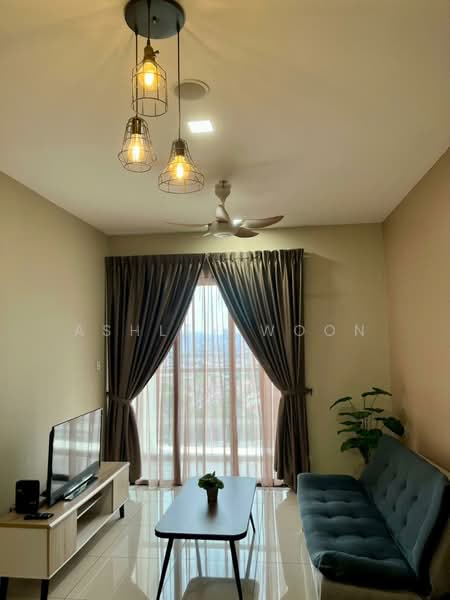 Service Residence for Rent at Ten Kinrara - Ashley Woon - Living Room - PropertyGuru.com.my
