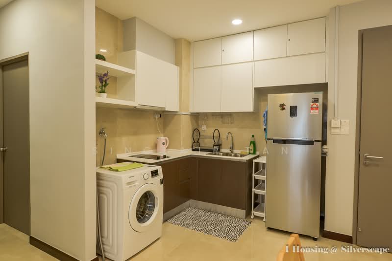 Condominium for Rent at Silverscape Residences - Sinclair Tan - Kitchen - PropertyGuru.com.my