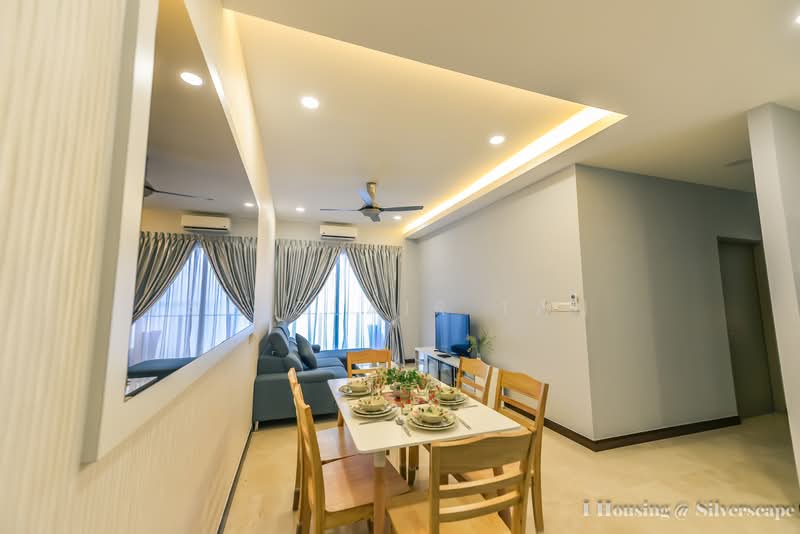 Condominium for Rent at Silverscape Residences - Sinclair Tan - Living Room - PropertyGuru.com.my