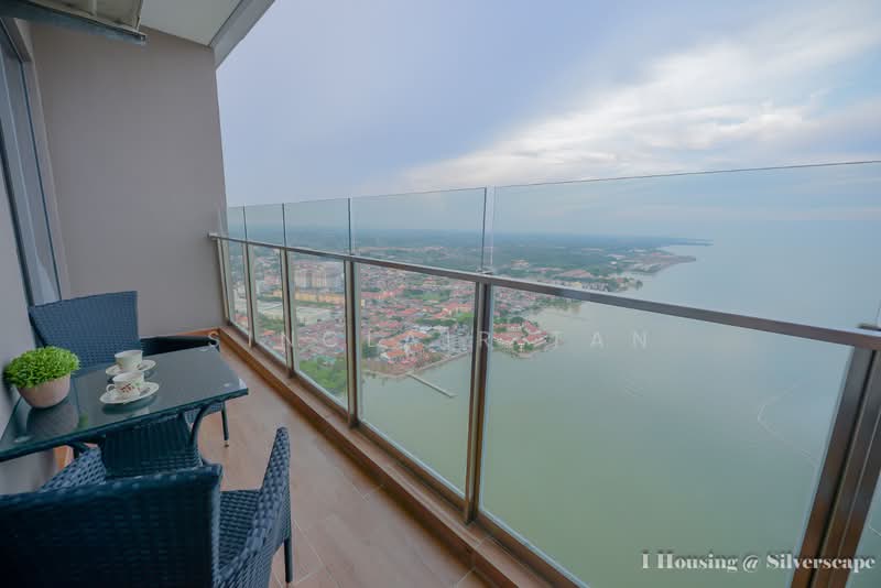 Condominium for Rent at Silverscape Residences - Sinclair Tan - Balcony - PropertyGuru.com.my