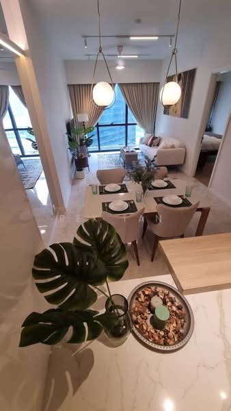 Service Residence for Rent at TRX Residences - Rex Tan - Living Room - PropertyGuru.com.my