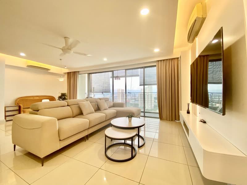 Kondominium untuk Disewa di The Westside One - Jin Hao - Living Room - PropertyGuru.com.my