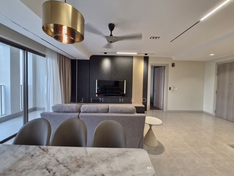 Condominium for Rent at Park Place - Jin Hao - Living Room - PropertyGuru.com.my