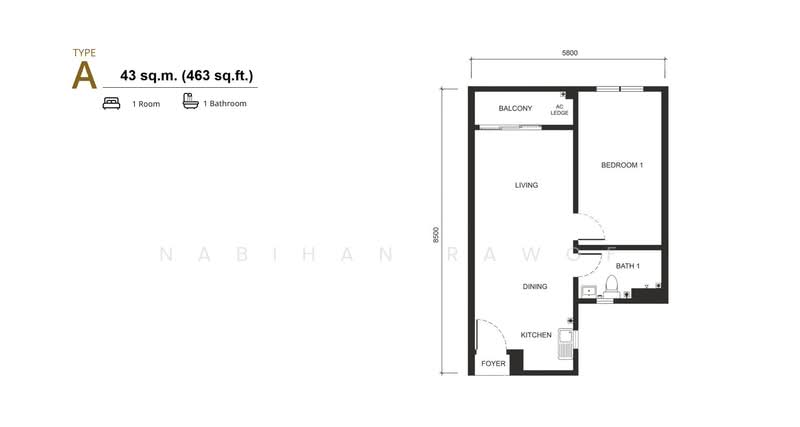 Servis Apartment untuk Dijual di Bodaiju Residences - Nabihan Rawof - PropertyGuru.com.my