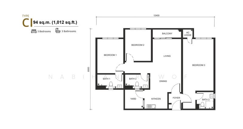 Servis Apartment untuk Dijual di Bodaiju Residences - Nabihan Rawof - PropertyGuru.com.my