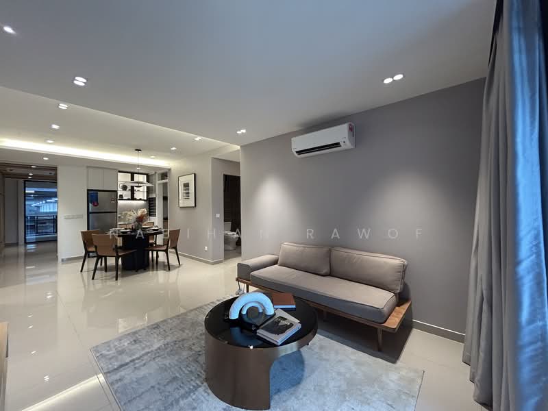 Servis Apartment untuk Dijual di Bodaiju Residences - Nabihan Rawof - Living Room - PropertyGuru.com.my