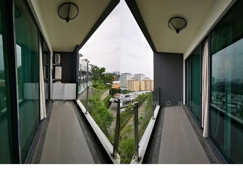 Rumah Berkembar untuk Disewa di Desa Melawati (Setapak) - Charmaine Wong - Balcony - PropertyGuru.com.my