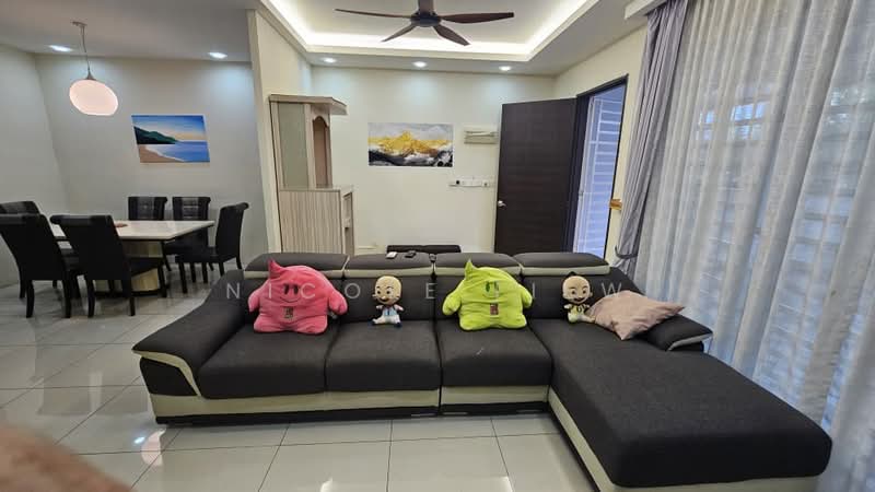 Rumah Teres 2 Tingkat untuk Disewa di Bandar Tasek Mutiara (Simpang Ampat) - Nicole Liew - Living Room - PropertyGuru.com.my