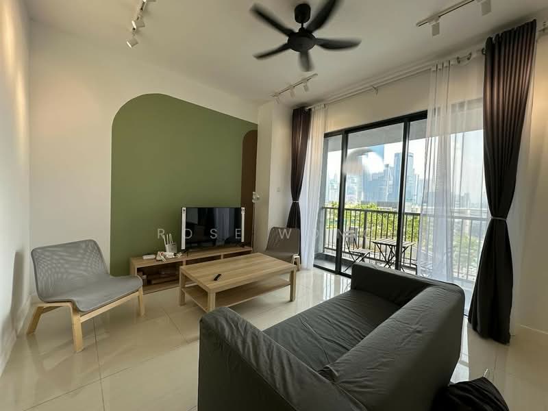 Condominium for Sale at One Cochrane Residence - Rose Wong - Living Room - PropertyGuru.com.my