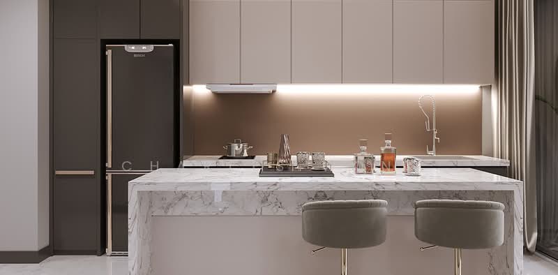 Service Residence for Sale at Skylon Residences - Charles Wong - Kitchen - PropertyGuru.com.my