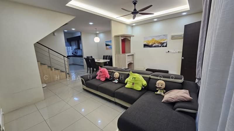 Rumah Teres 2 Tingkat untuk Disewa di Bandar Tasek Mutiara (Simpang Ampat) - Cheau Chie Ooi - Living Room - PropertyGuru.com.my
