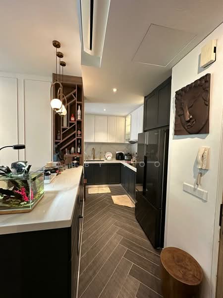 Service Residence for Rent at Cantara Residences - Abby Woo - Kitchen - PropertyGuru.com.my