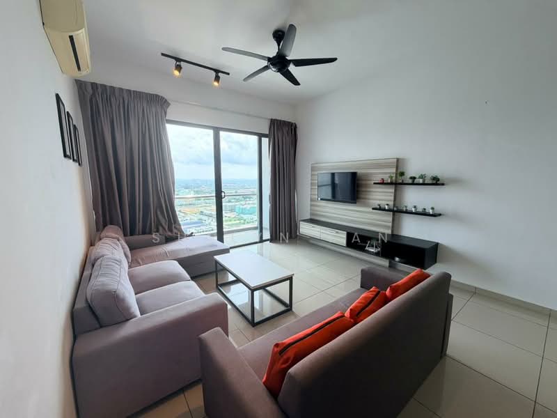 Service Residence for Rent at Atlantis Residences (Pangsapuri Atlantis Kota Syahbandar) - Shalyn Tan - Living Room - PropertyGuru.com.my