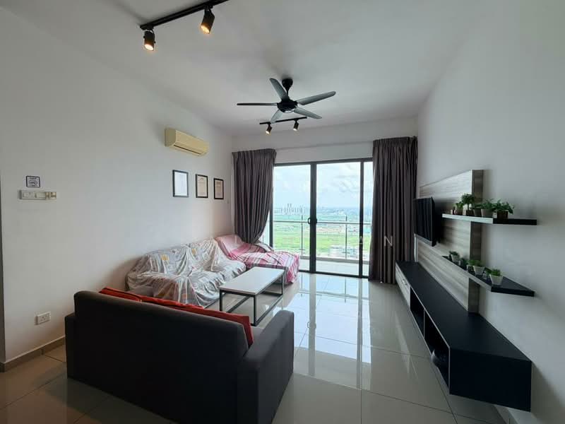 Service Residence for Rent at Atlantis Residences (Pangsapuri Atlantis Kota Syahbandar) - Shalyn Tan - Living Room - PropertyGuru.com.my