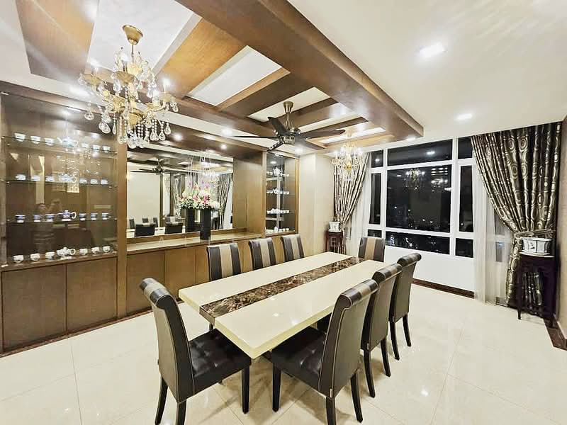 Kondominium untuk Disewa di H Residence (One Ritz Residence / Kelawai View) - Allen Yeoh - Dining Room - PropertyGuru.com.my
