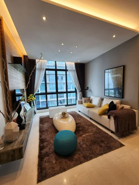 Condominium for Sale at SKS Pavillion Residences - Edven Ng - Living Room - PropertyGuru.com.my