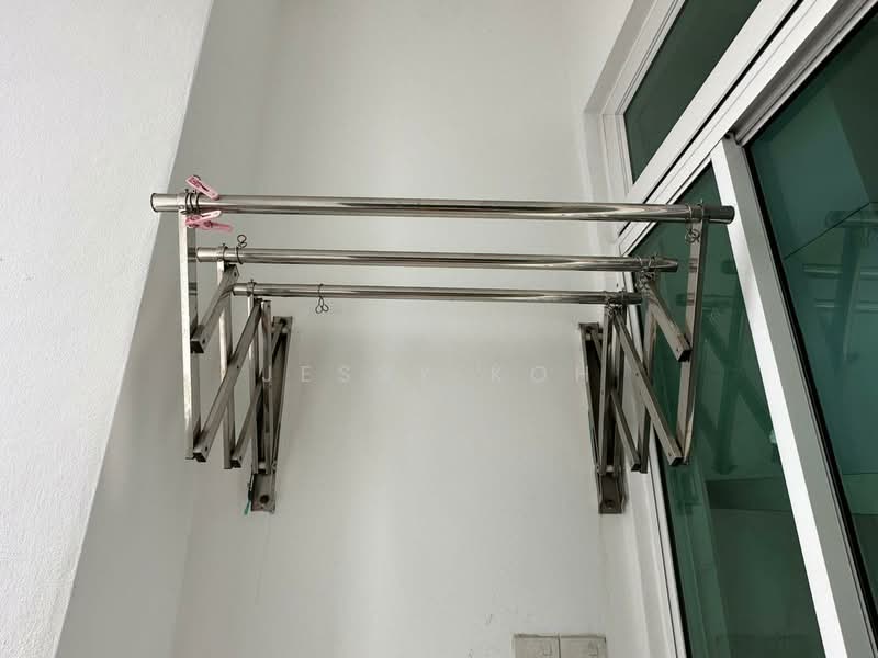 Service Residence for Rent at Twin Galaxy (Dwi Galaksi) - Jessy Koh - Balcony - PropertyGuru.com.my