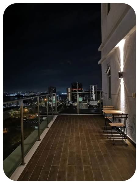 Service Residence for Rent at Twin Tower Residence - Mandy Goh Siew Li - Balcony - PropertyGuru.com.my