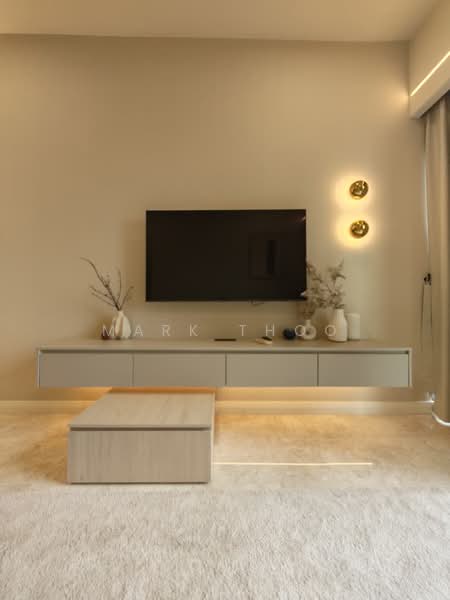 Service Residence for Rent at TRX Residences - Mark Thoo - Living Room - PropertyGuru.com.my