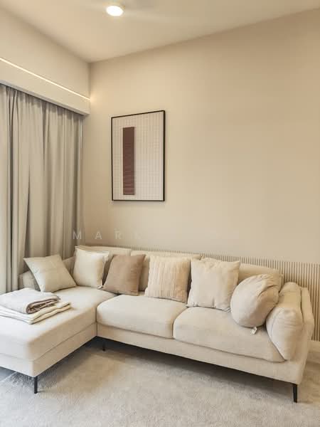 Service Residence for Rent at TRX Residences - Mark Thoo - Living Room - PropertyGuru.com.my
