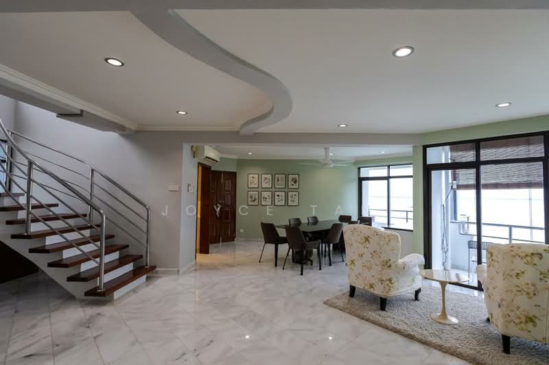 Kondominium untuk Dijual di Marina Tower (Ratu Mutiara) - Joyce Tan - Living Room - PropertyGuru.com.my