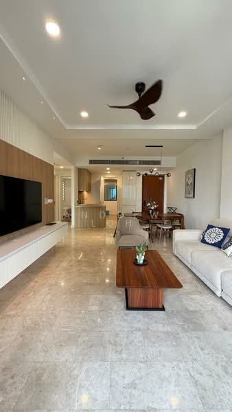 Servis Apartment untuk Disewa di TRX Residences - Andrew Loh - Living Room - PropertyGuru.com.my